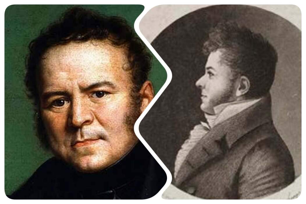 On March 23, 1842, Stendhal died after collapsing in the street in Paris after suffering a seizure at the age of 59.