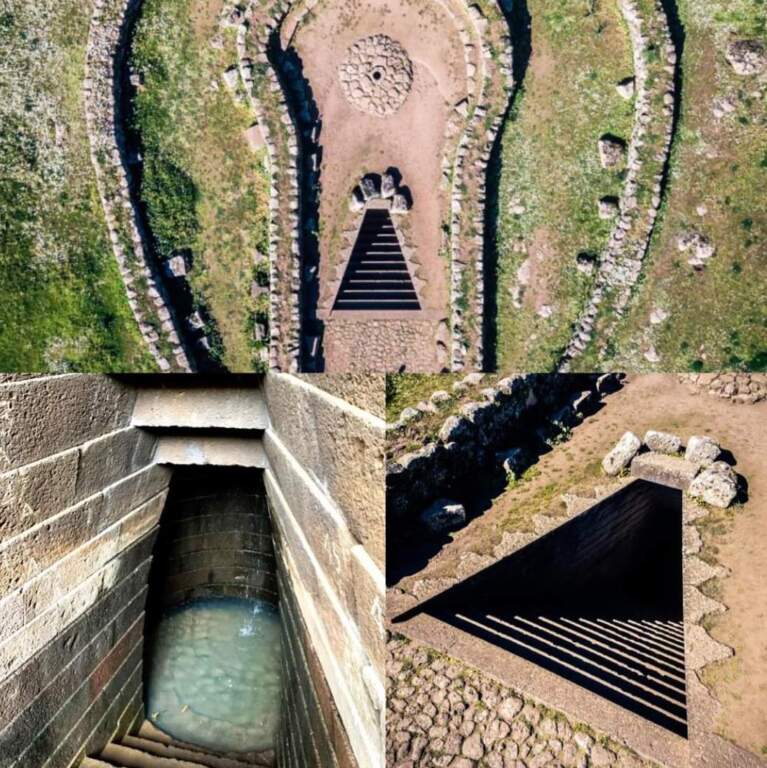 The Well of Santa Cristina exemplifies the Nuragic people's long-lasting legacy.