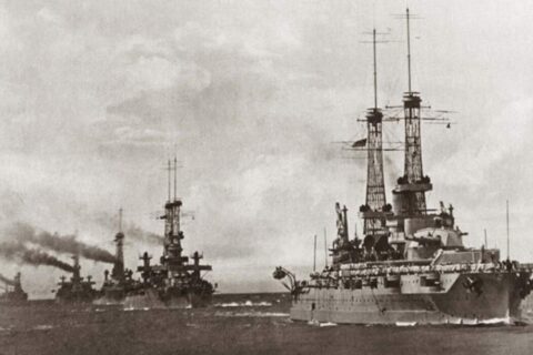 Naval War in 1917, when at sea, the British Grand Fleet was now commanded by Sir David Beatty in place of Sir John Jellicoe,